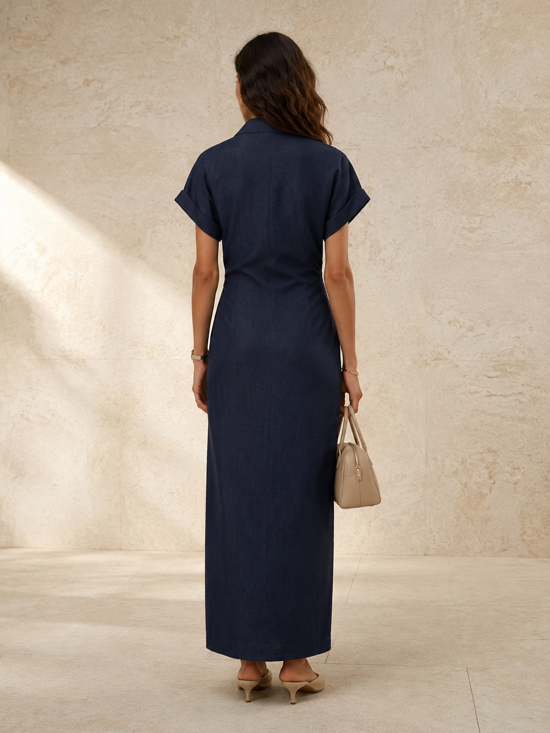 Vestido Chambray